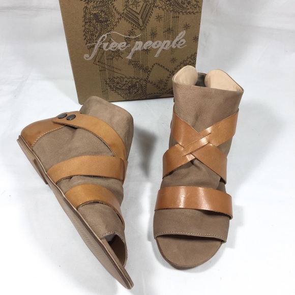 $168 NEW Free People Long Beach Boot Sandal size 7 MSRP